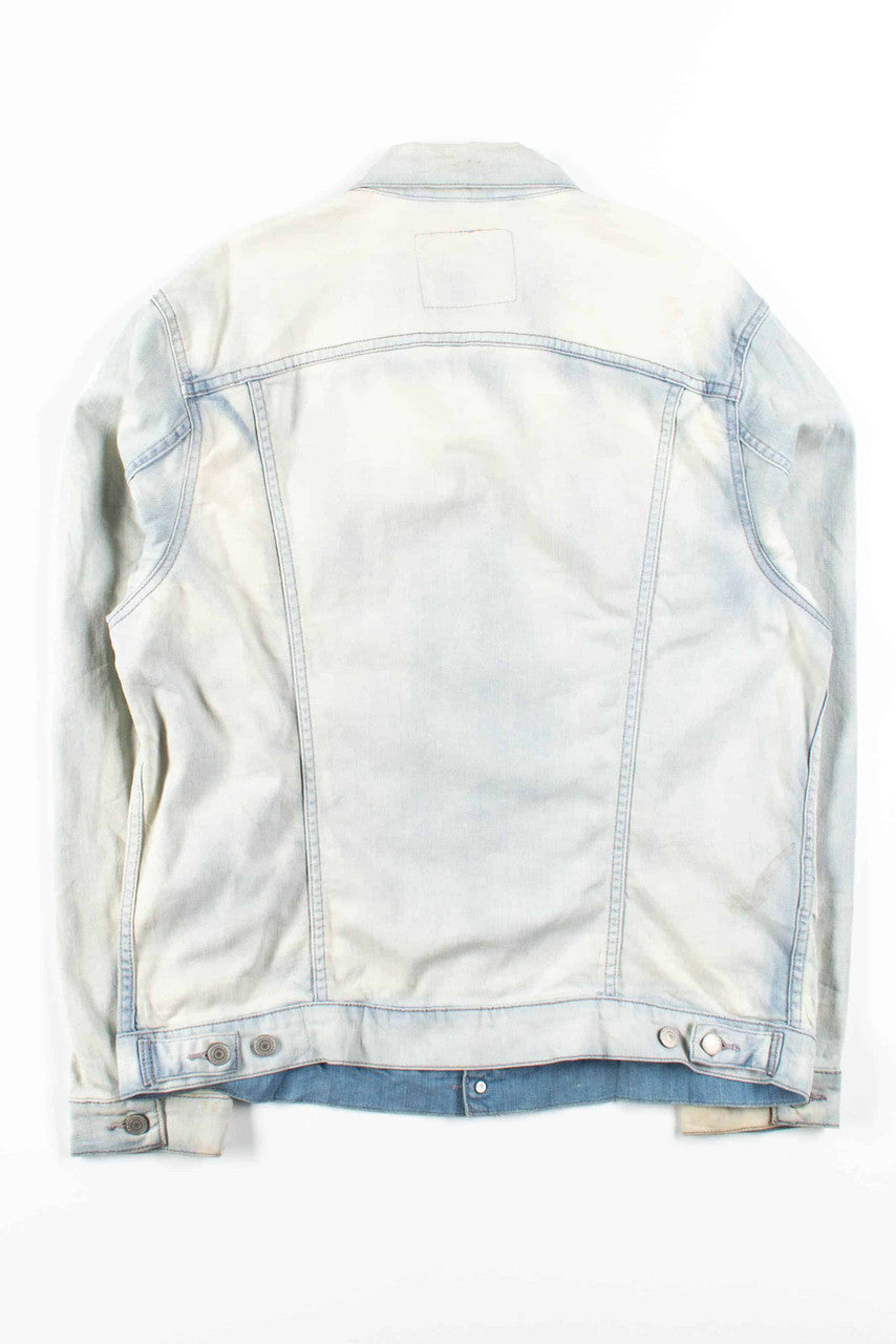 White Stone Washed Levi's Denim Jacket 1083