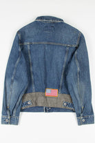Vintage Patch Denim Jacket 1286