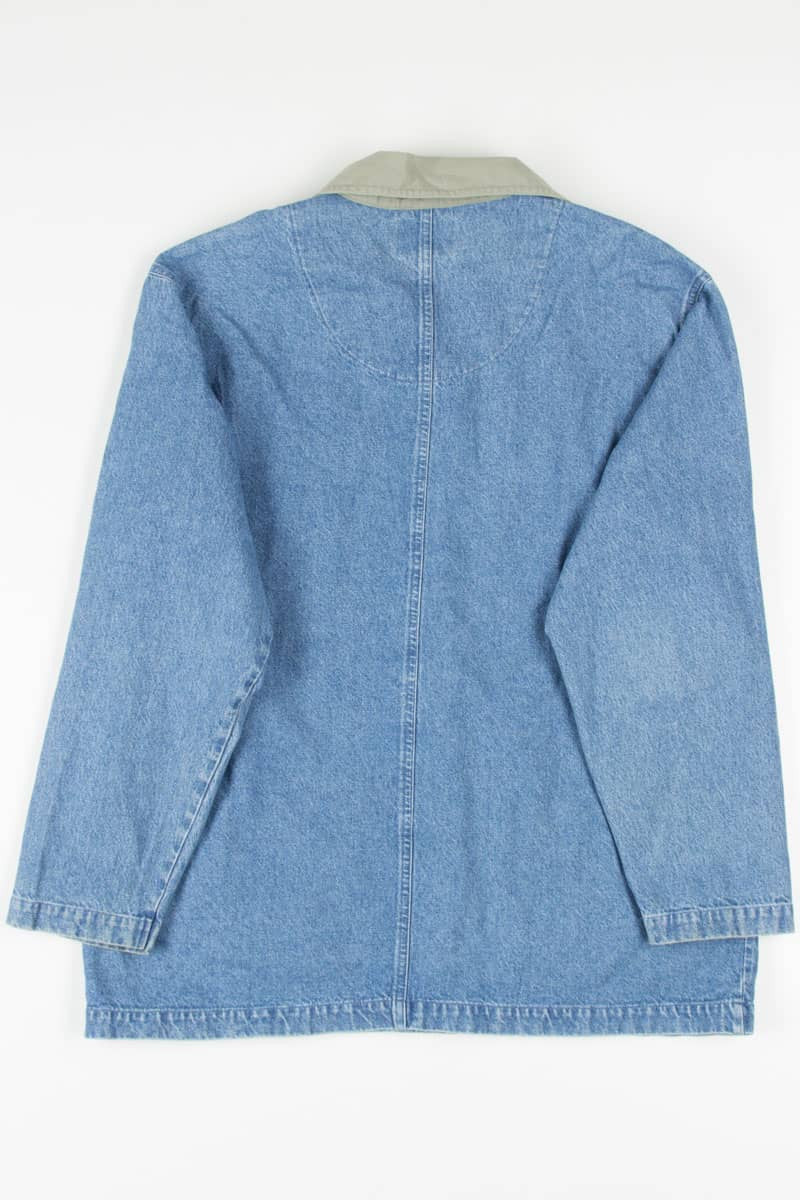 Vintage Embroidered Angels Denim Jacket 1302
