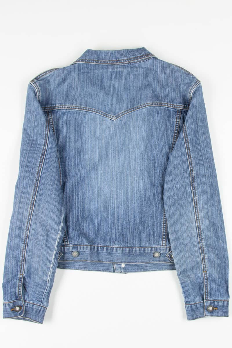 Distressed Denim Jacket 1320