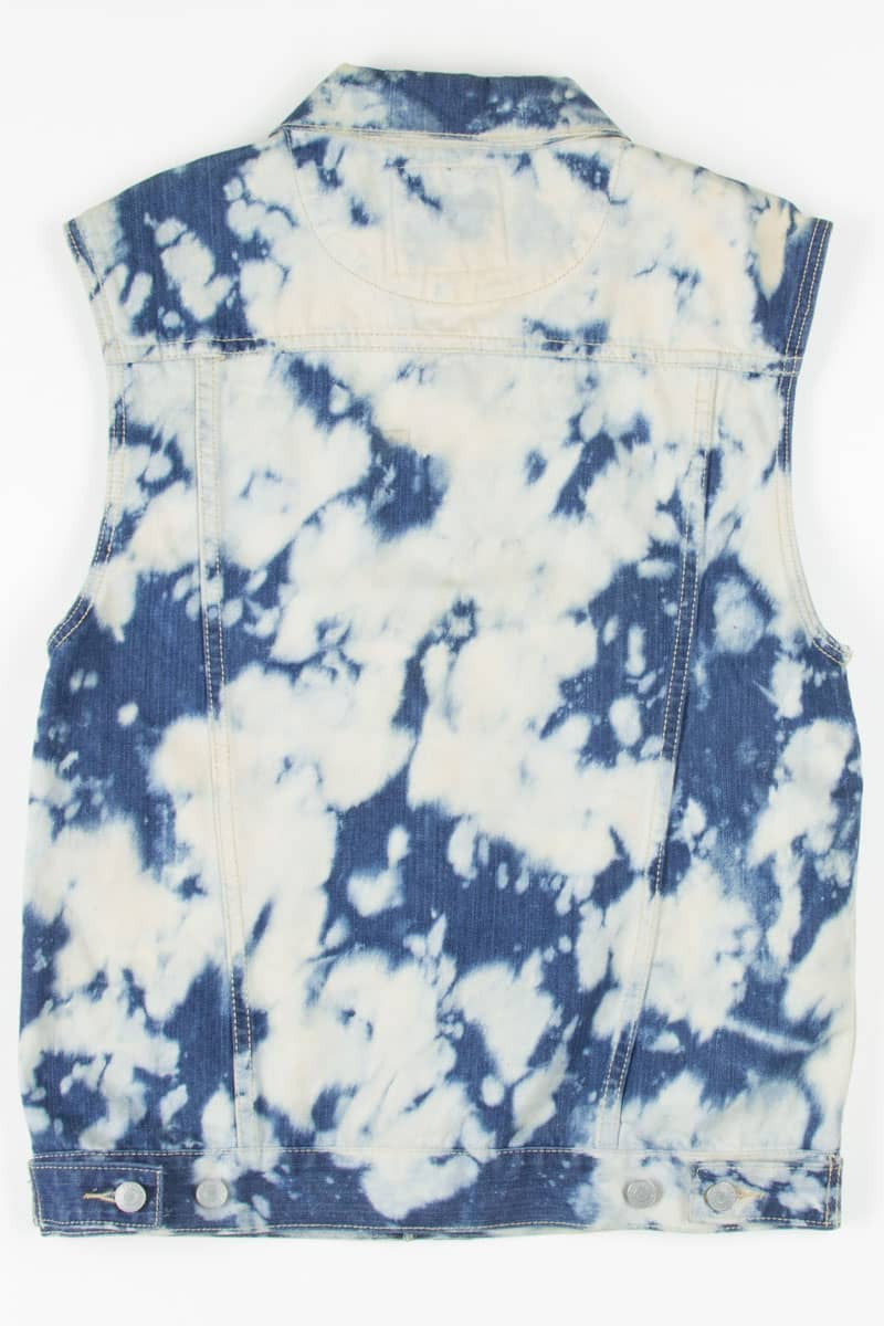 Bleached Denim Vest 1324