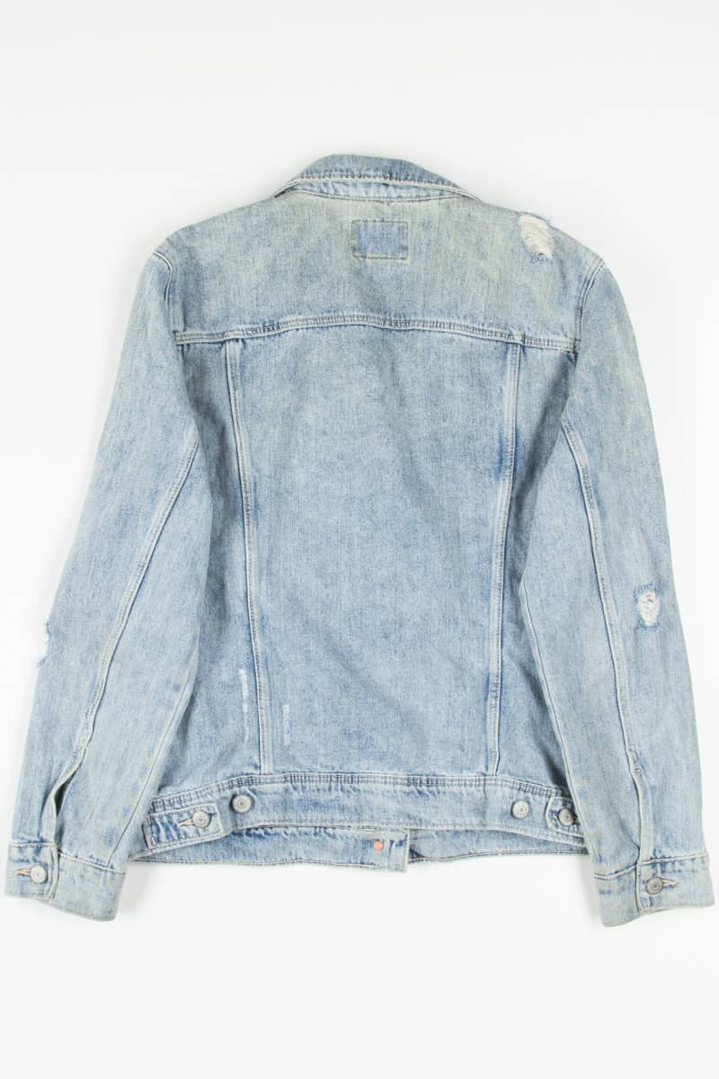 Distressed Denim Jacket 1328