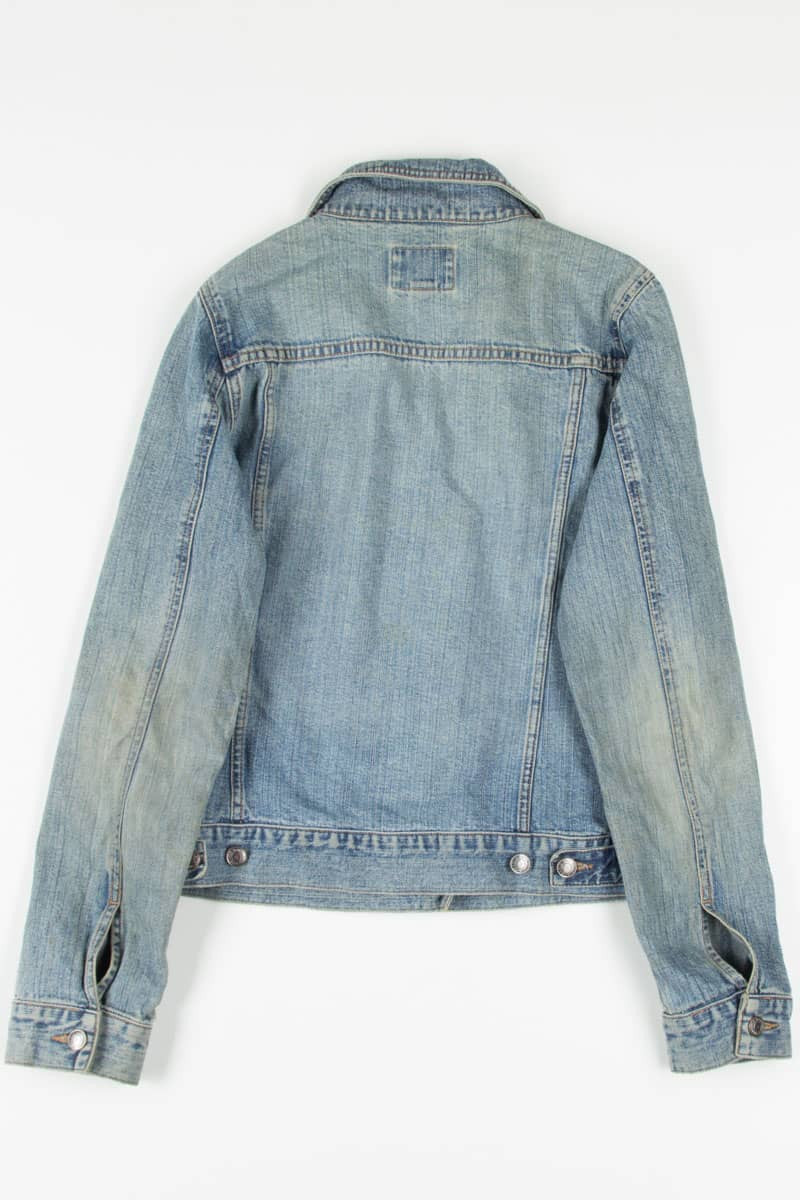 Distressed Denim Jacket 1330
