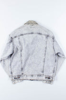 Vintage Black Washed Levi's Denim Jacket 673
