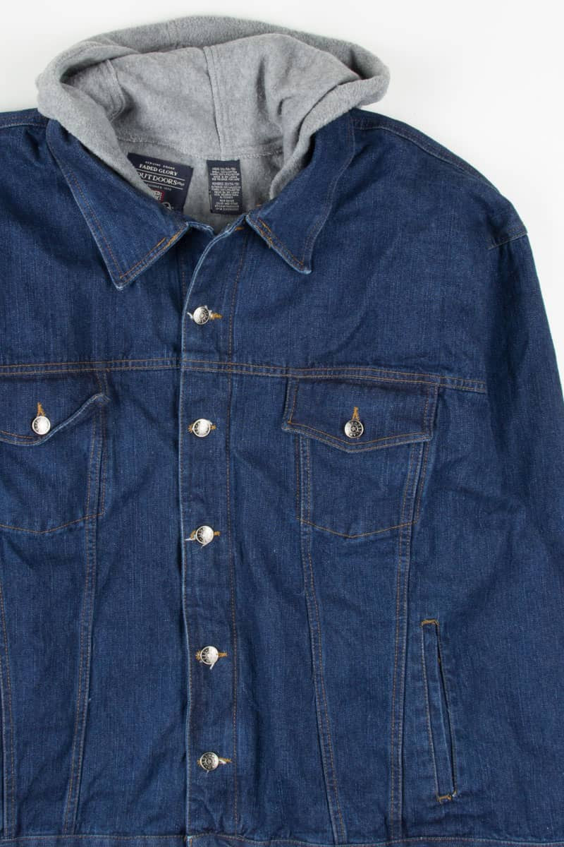 Vintage Fleece Lined Denim Jacket 1306
