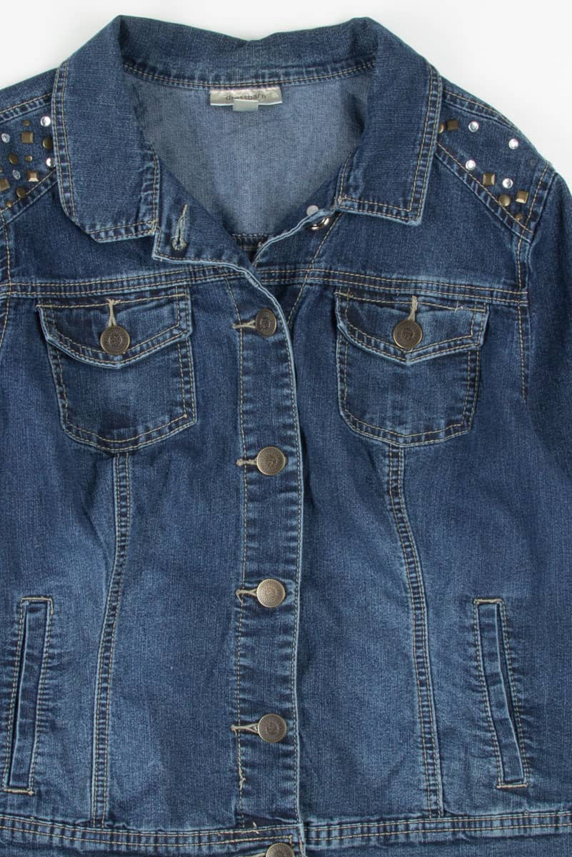 Studded Denim Jacket 1322