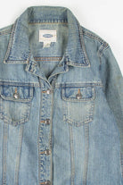 Distressed Denim Jacket 1330