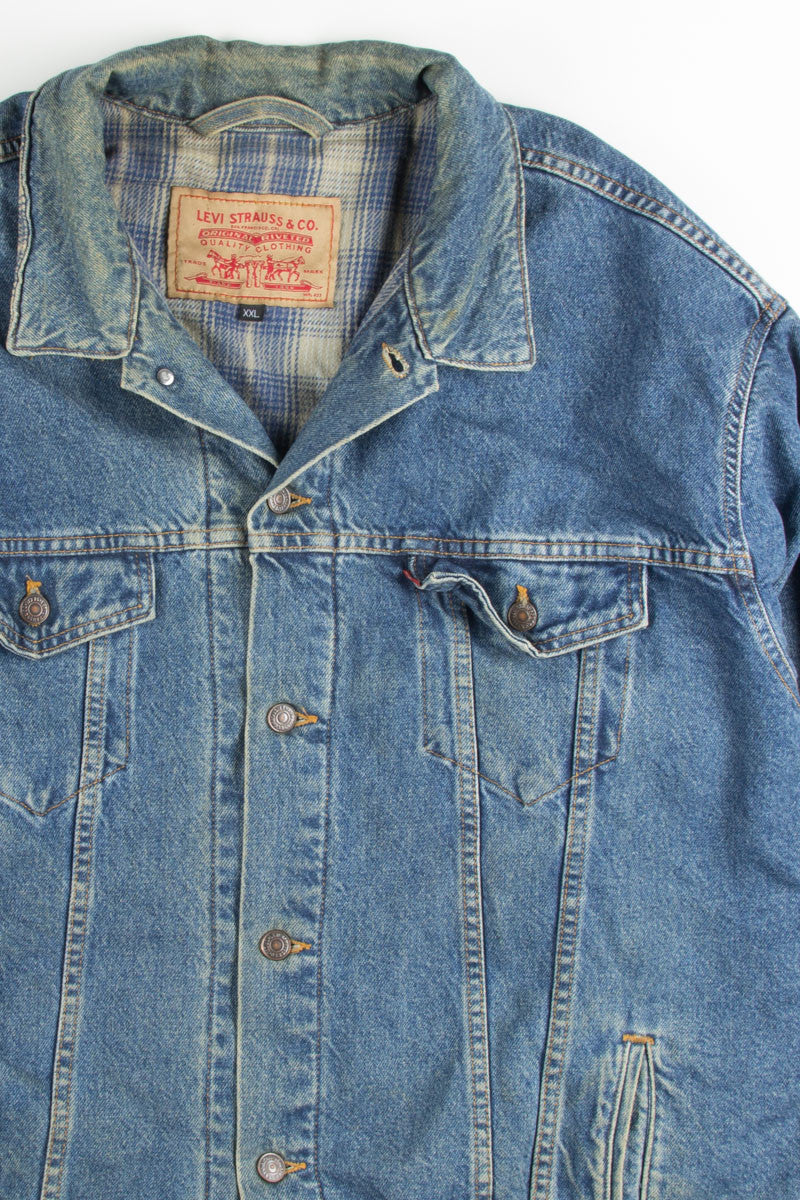 Flannel Lined Levis Denim Jacket 609 – Ragstock