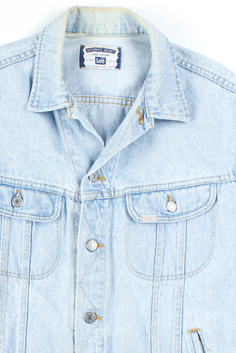 Light Wash Lee Denim Jacket 676