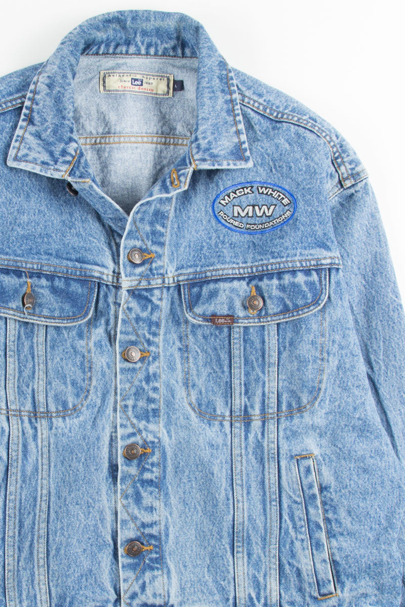 Stone Washed Lee Denim Jacket 744