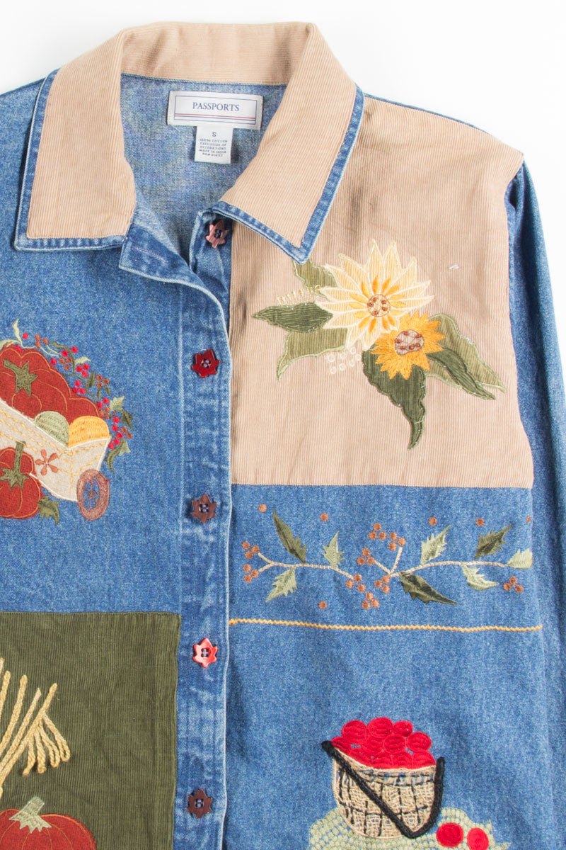 Vintage Denim Jacket 763