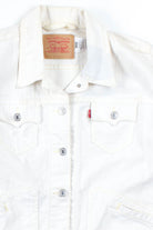 White Levi's Denim Jacket 856