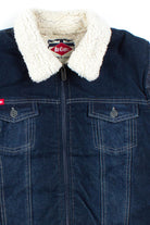 Lee Cooper Sherpa Denim Jacket 893