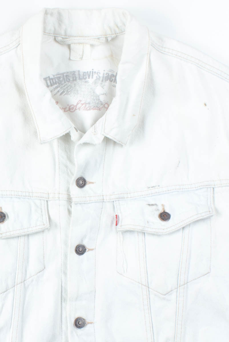 White Levi's Denim Jacket 936