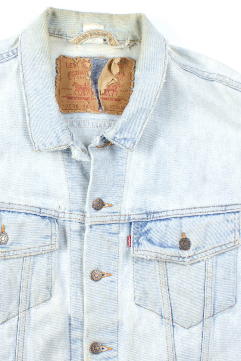 Distressed Levi's Denim Jacket 940