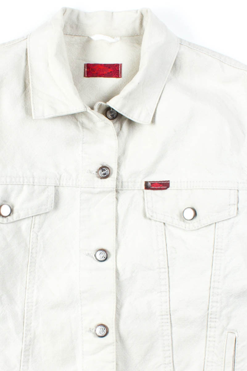 Lee Cooper White Vintage Denim Jacket 956