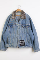 Vintage Studded Punk Denim Jacket