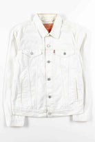 White Levi's Denim Jacket 1074