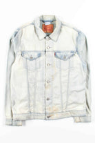 White Stone Washed Levi's Denim Jacket 1083
