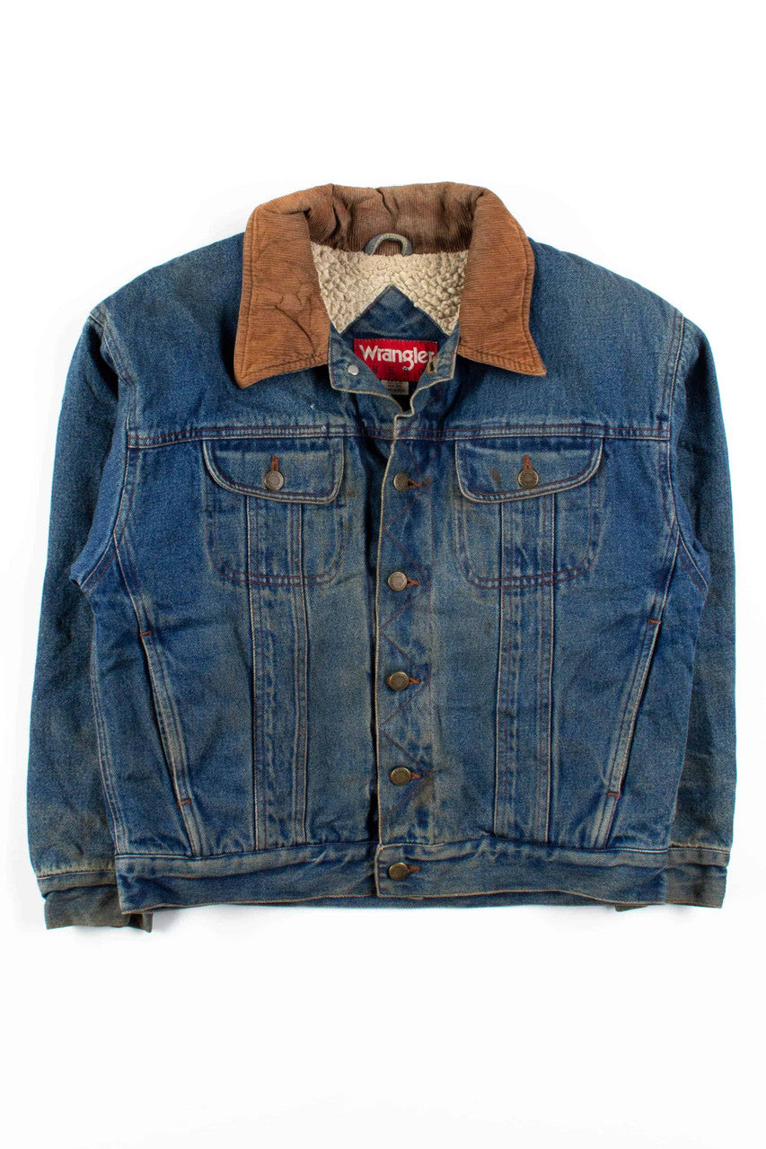 Wrangler Denim Jacket w/ Corduroy Collar