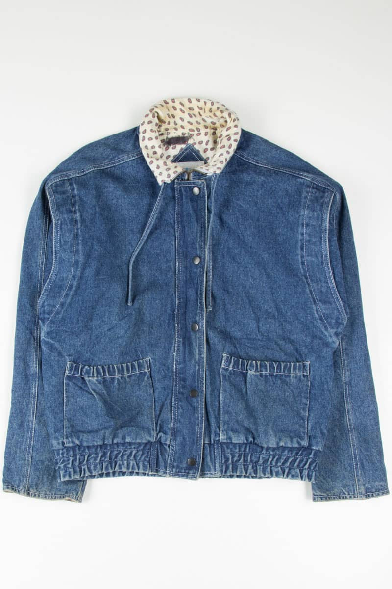 Vintage Lined Denim Jacket 1243
