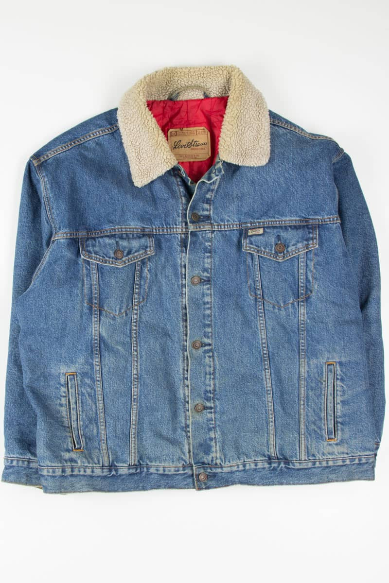 Vintage Levi's Padded Denim Jacket 1245
