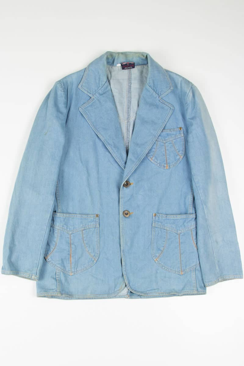 Vintage Denim Blazer 1264