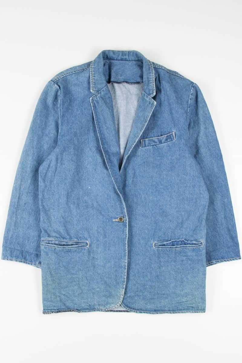 Vintage Denim Blazer 1276