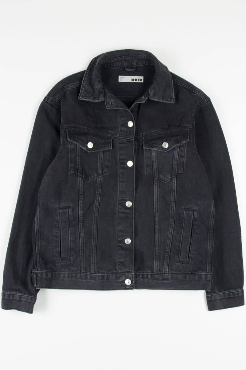 Black Denim Jacket 1318