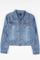 Distressed Denim Jacket 1320