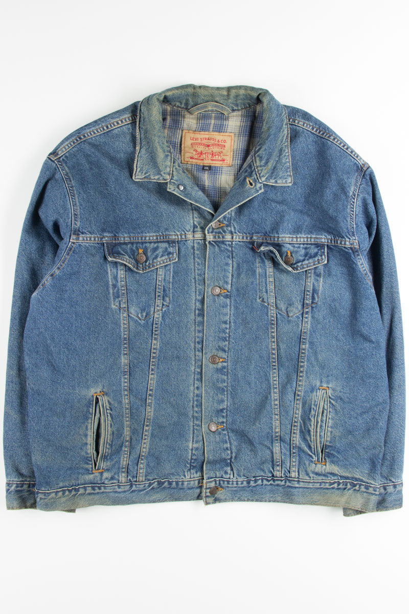 Flannel Lined Levis Denim Jacket 609