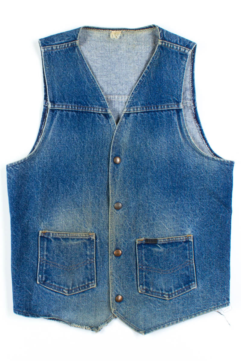 Vintage Denim Vest 664