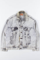 Vintage Black Washed Levi's Denim Jacket 673
