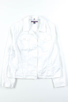 White Tommy Hilfiger Denim Jacket 891
