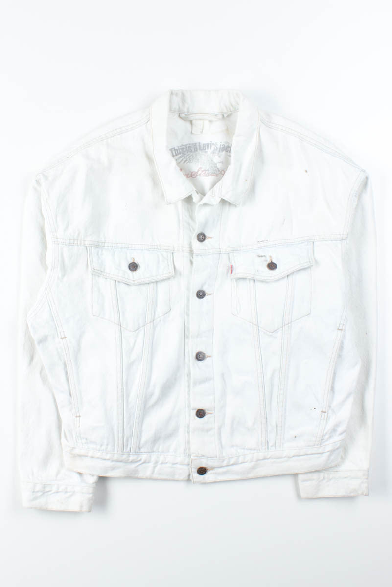 White Levi's Denim Jacket 936