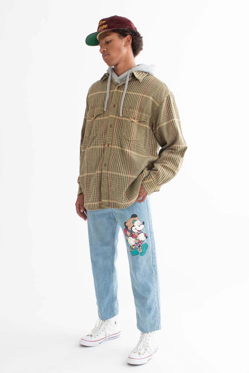 Vintage OSCC Flannel Shirt 3767