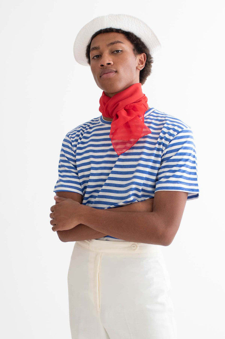 Blue Sailor Striped T-Shirt