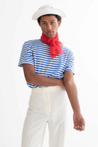 Blue Sailor Striped T-Shirt