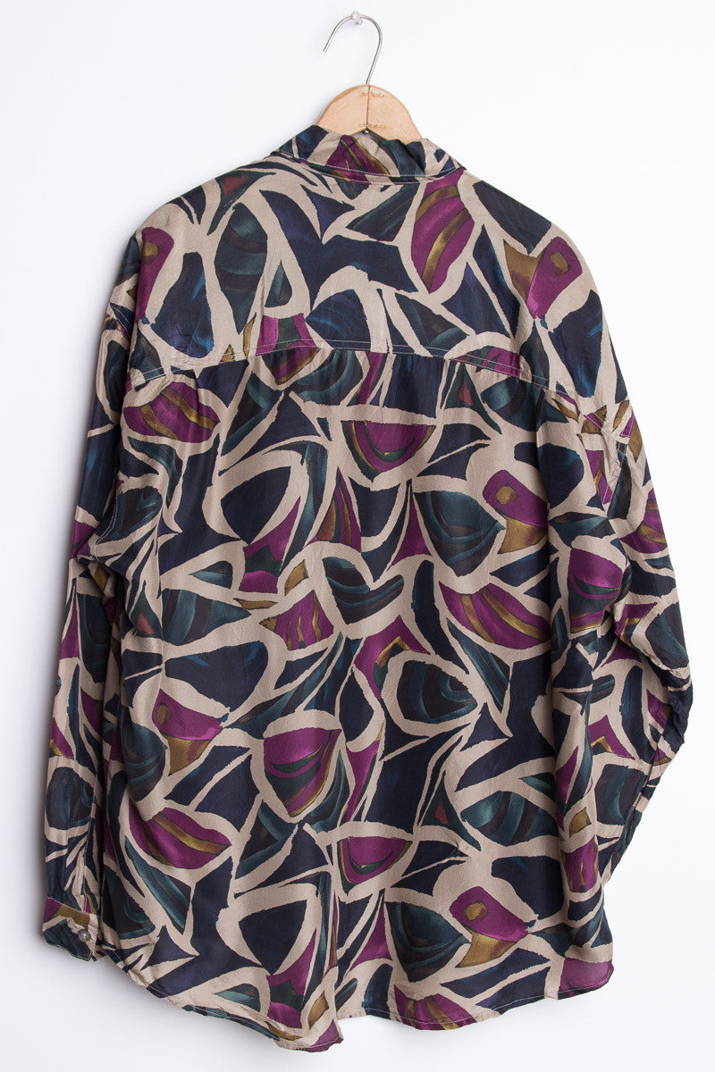 Vintage Silk Shirt 48