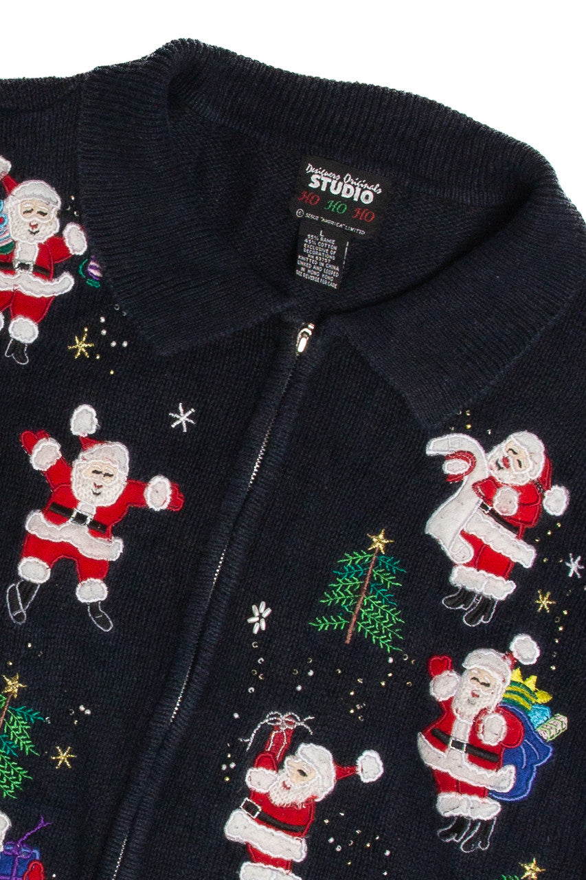 Vintage Black Ugly Christmas Sweatshirt 59596