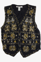 Vintage Black Ugly Christmas Vest 59627