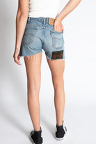 Vintage Levi's 505 Orange Tab Velvet Patch Levi's Cut Off Shorts