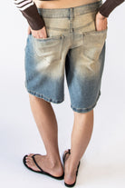 Vintage Wash Denim Jorts