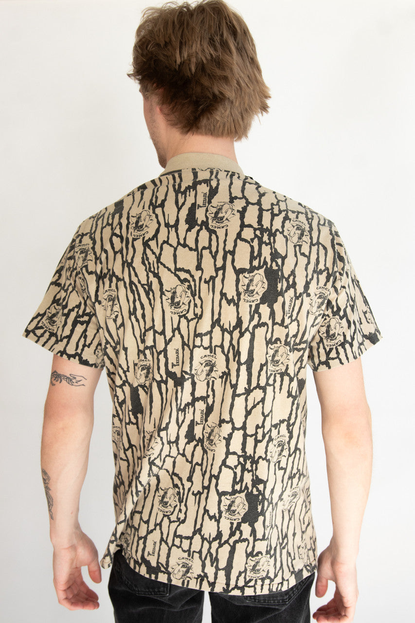 Vintage Camel Trebark Camo T-Shirt (1980s)