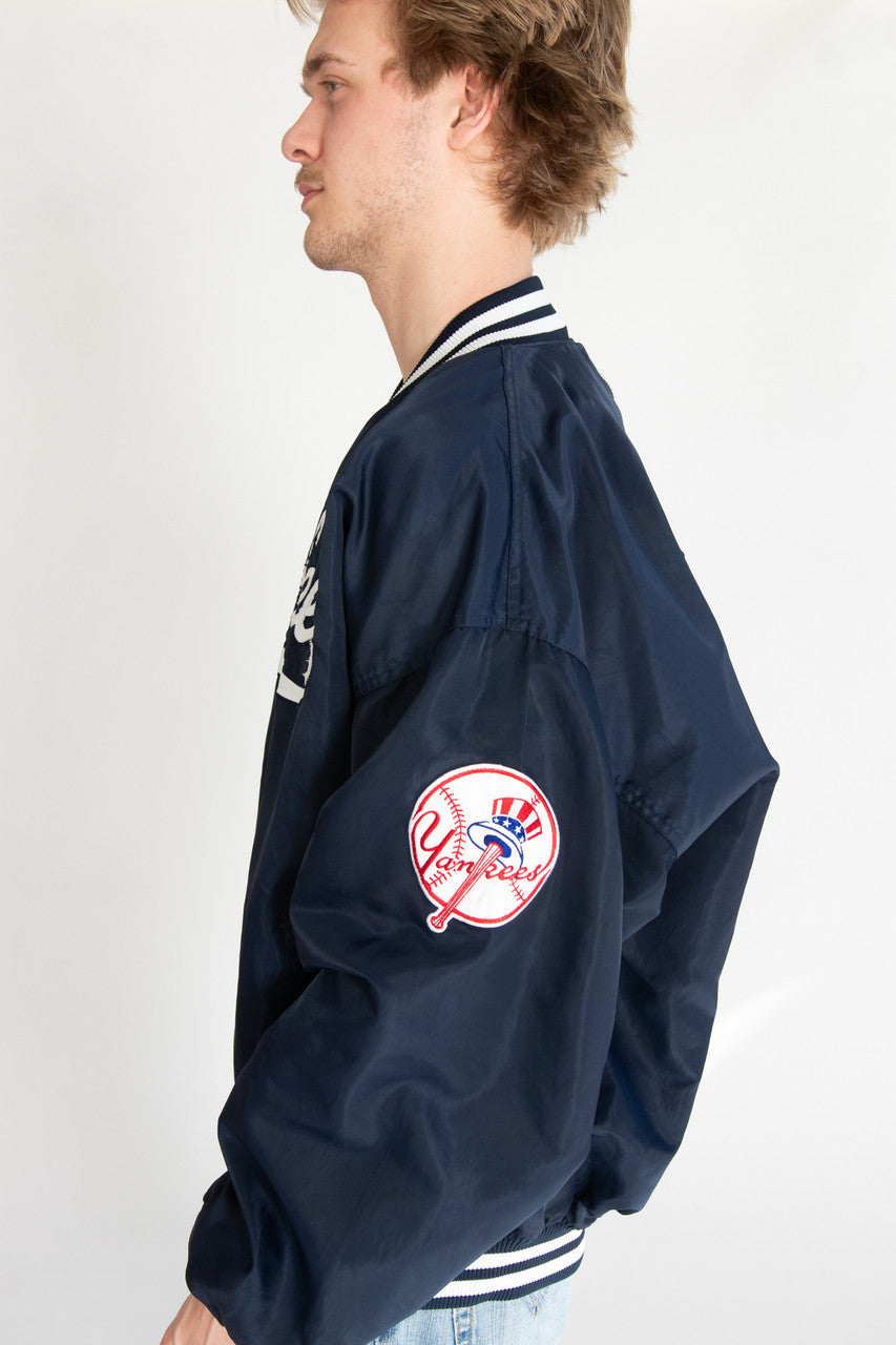 Vintage New York Yankees Satin Starter Diamond Collection Lightweight Jacket