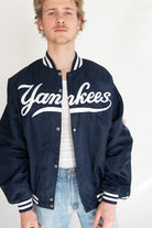 Vintage New York Yankees Satin Starter Diamond Collection Lightweight Jacket