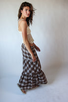 Wavy Textured Peplum Cami