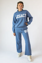 Wide Leg Graphic Sweatpants