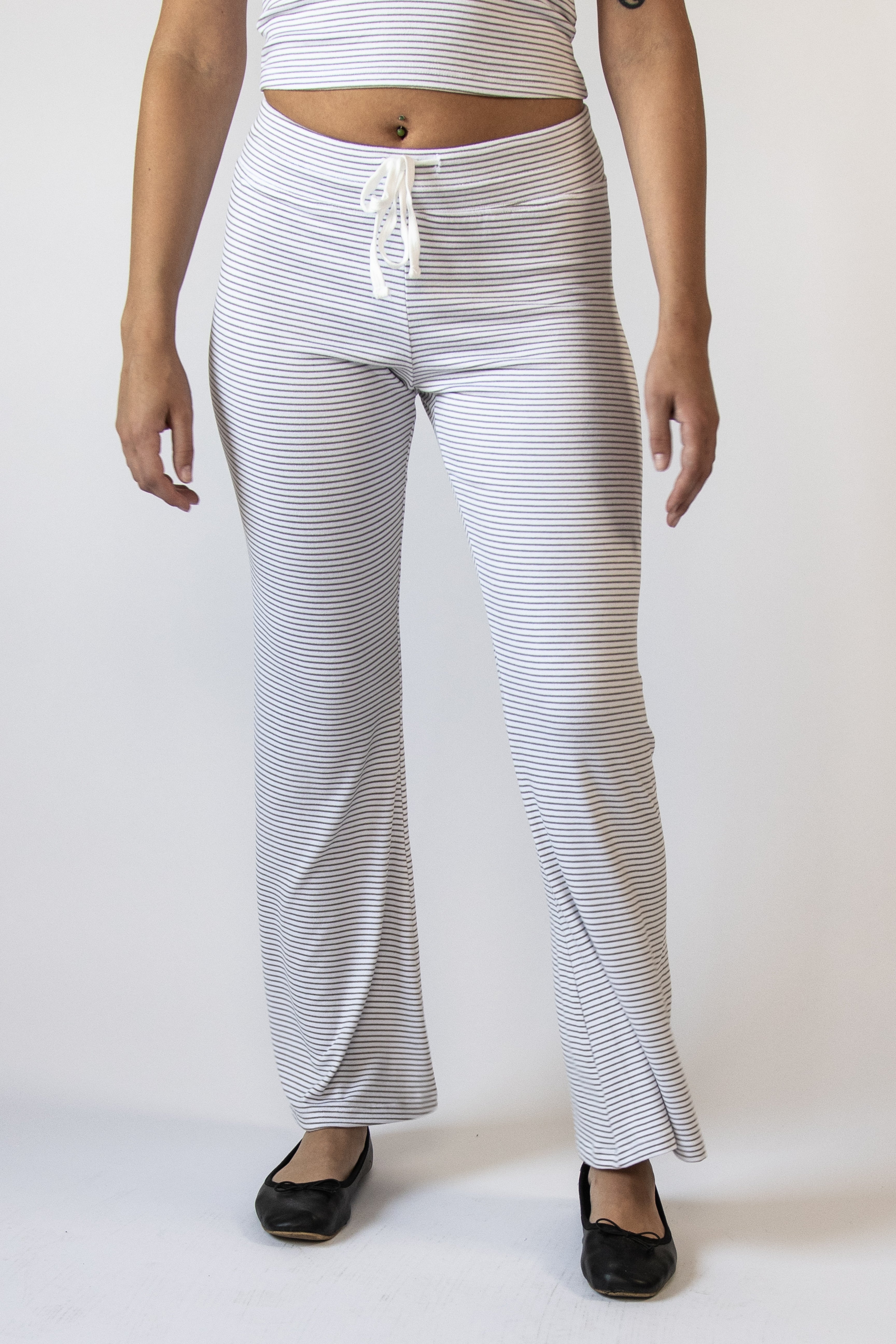 Pinstripe Wide Leg Lounge Pants – Ragstock
