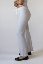Pinstripe Wide Leg Lounge Pants